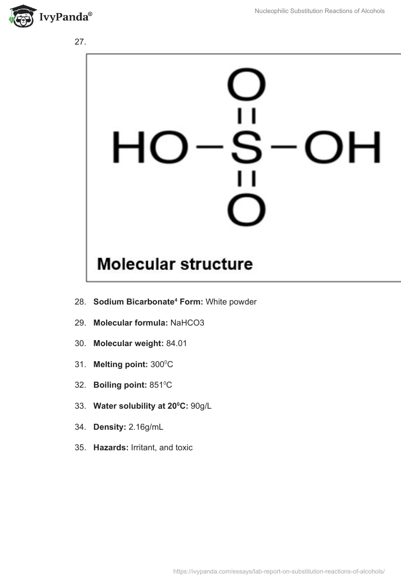Nucleophilic Substitution Reactions of Alcohols. Page 4