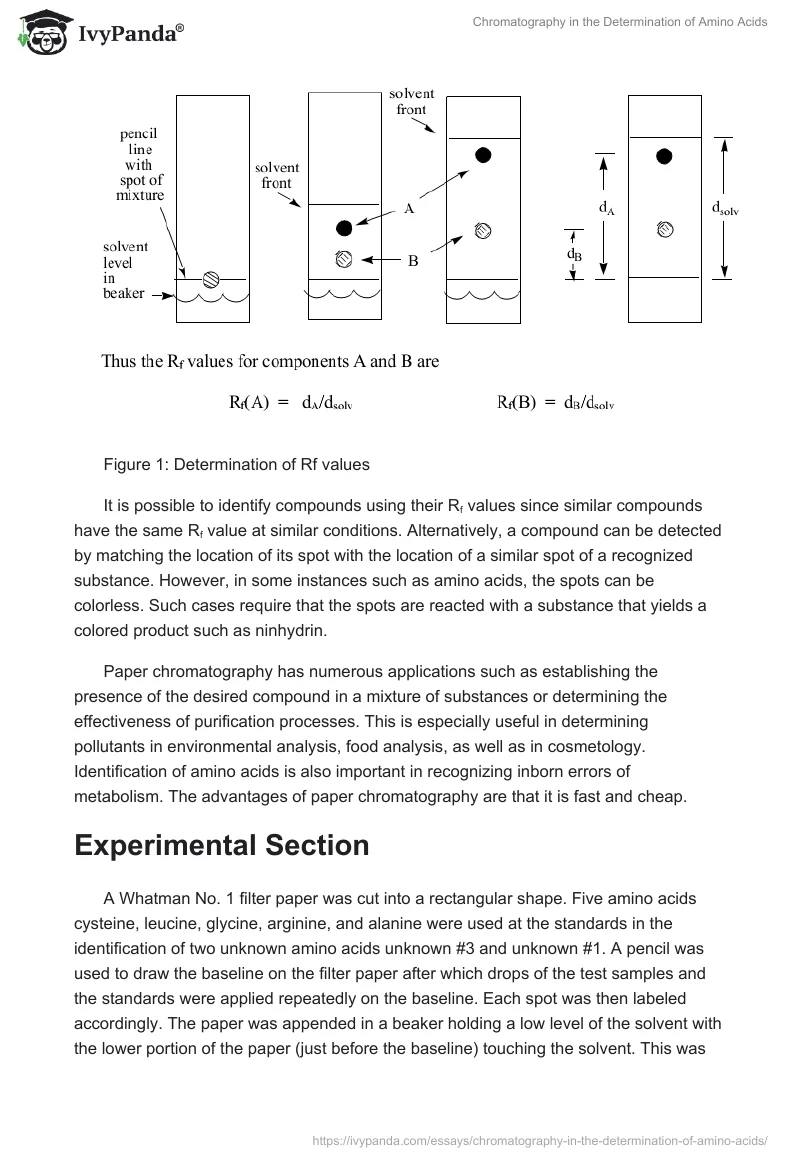 Chromatography in the Determination of Amino Acids. Page 2