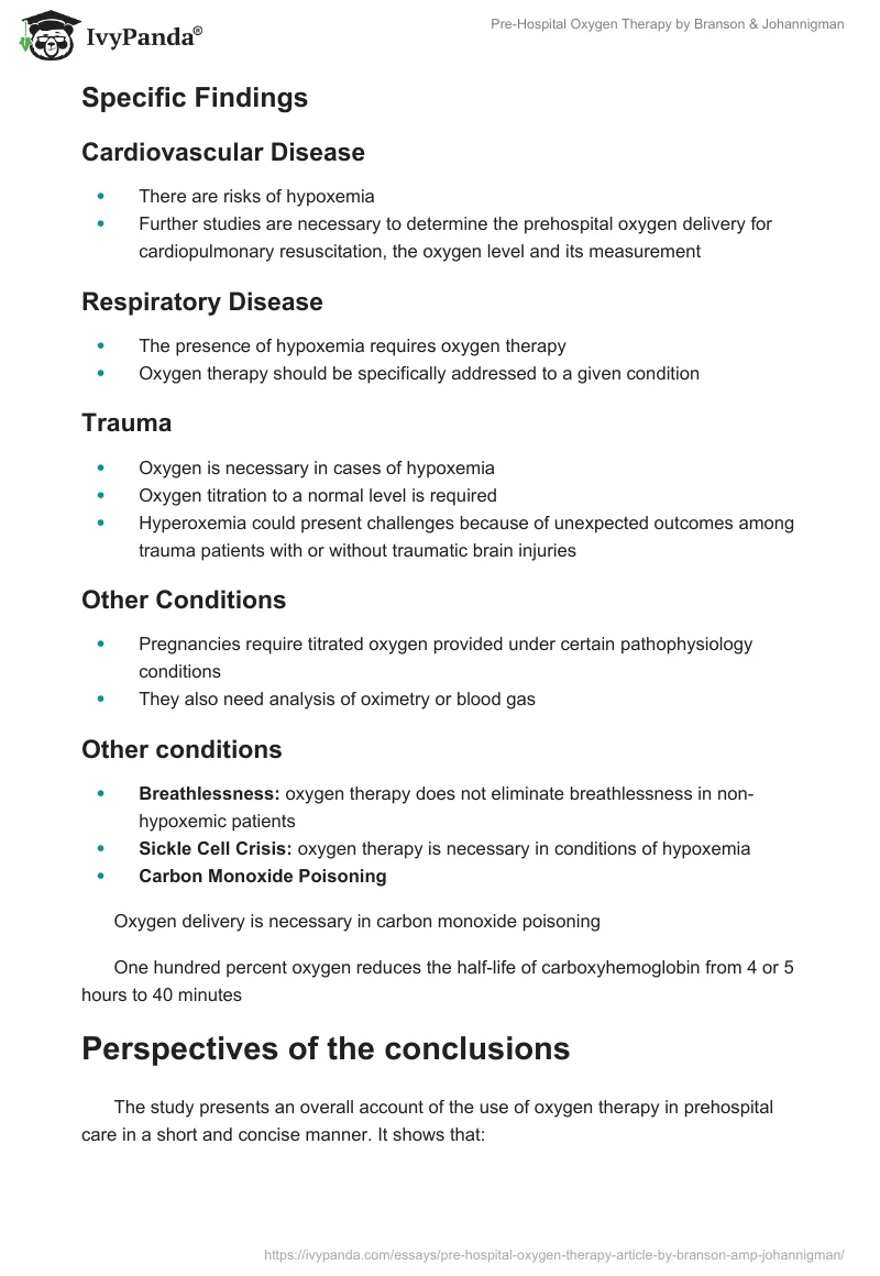 "Pre-Hospital Oxygen Therapy" by Branson & Johannigman. Page 2