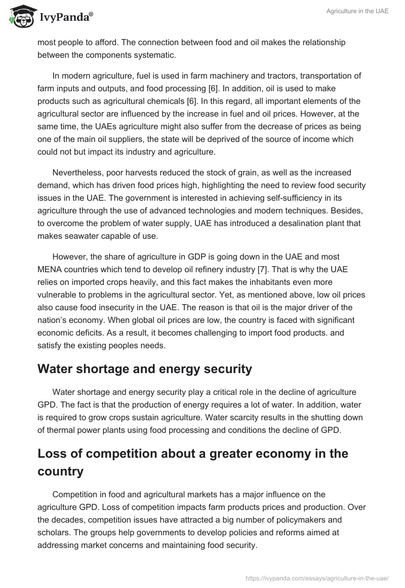 Agriculture in the UAE. Page 3