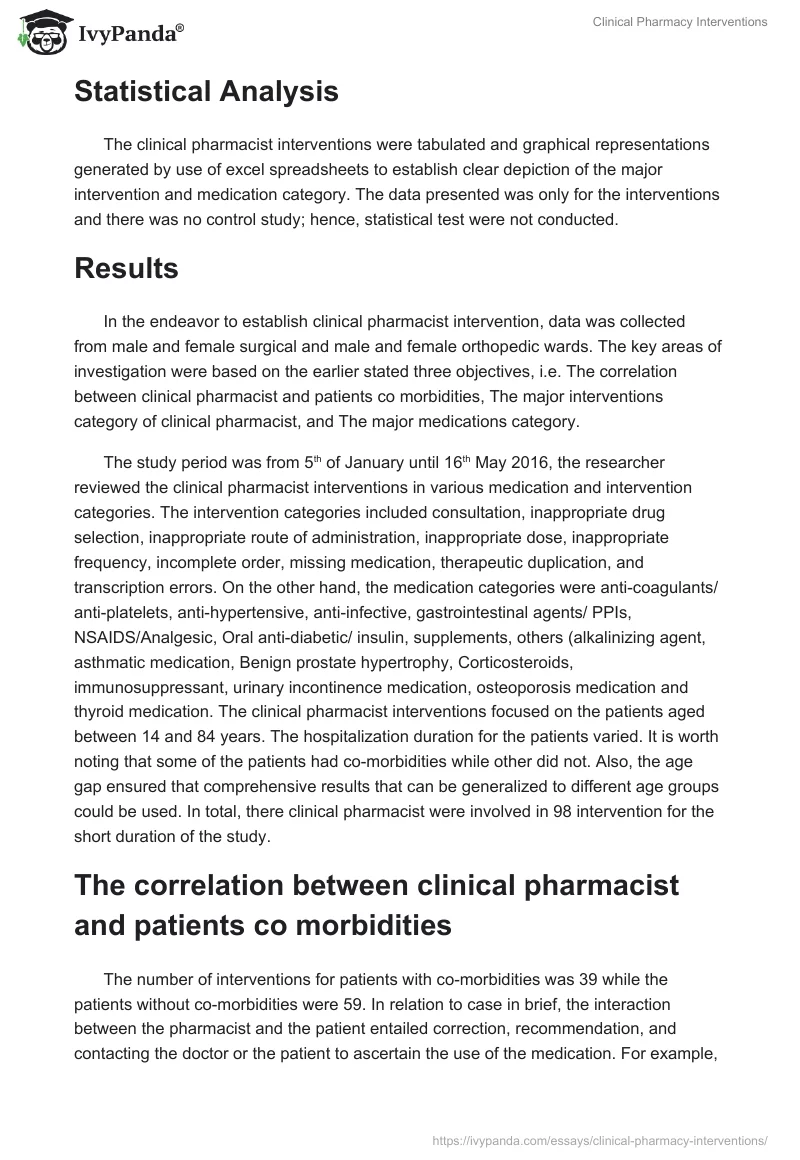 Clinical Pharmacy Interventions. Page 5