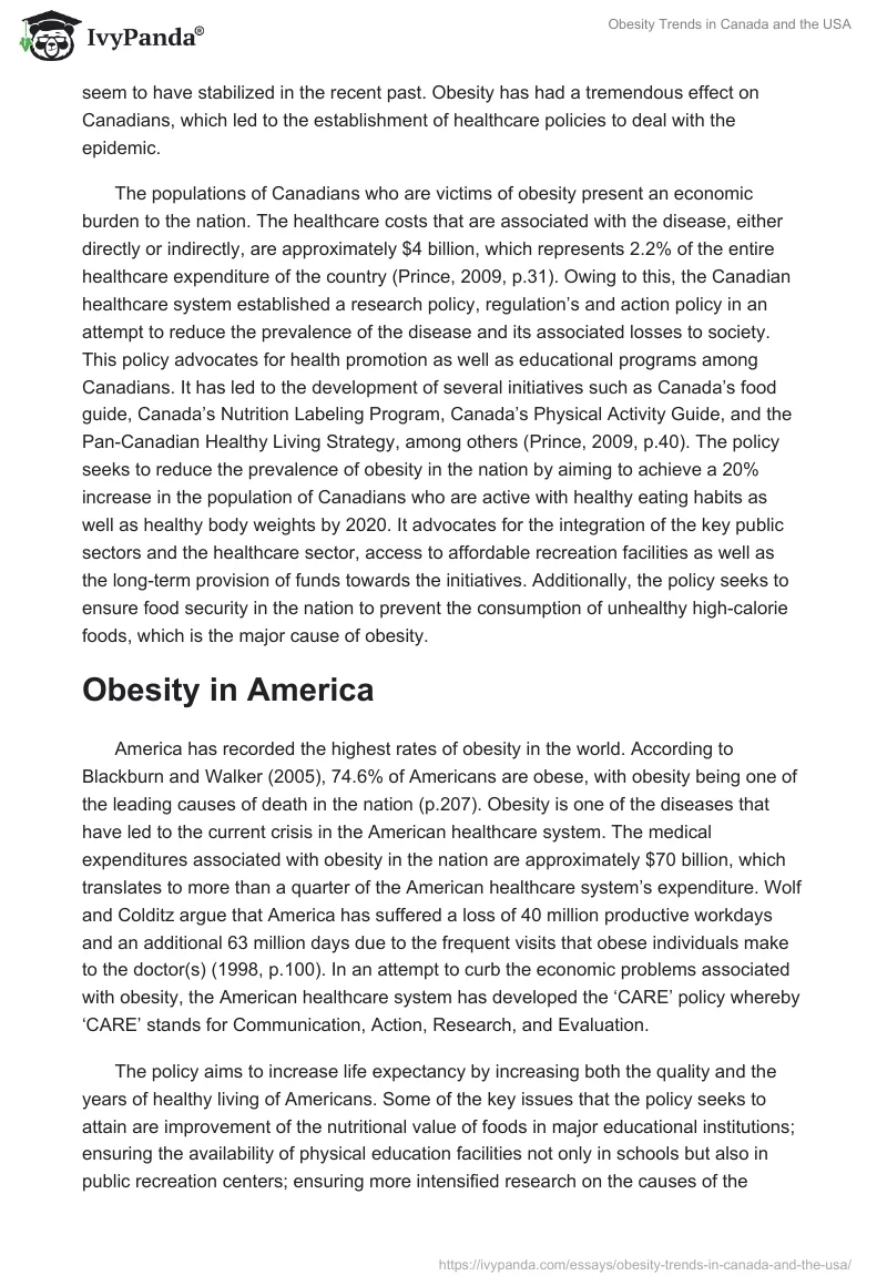Obesity Trends in Canada and the USA. Page 2