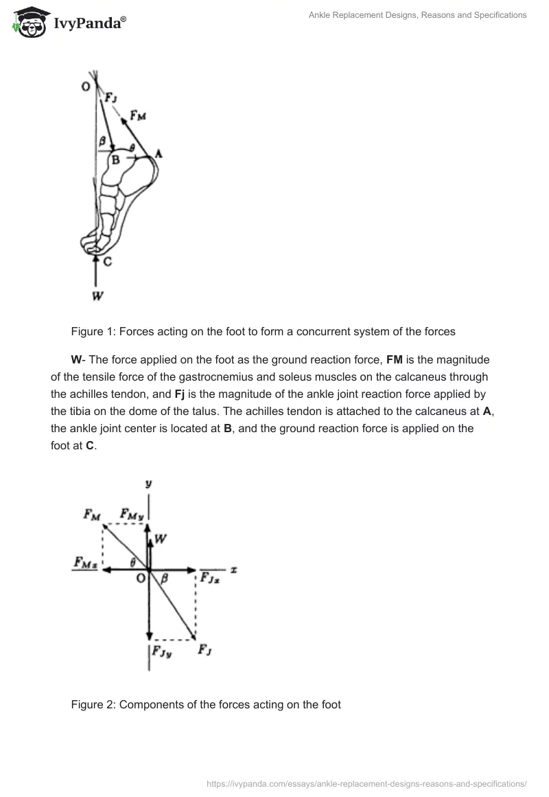 Ankle Replacement Designs, Reasons and Specifications. Page 3