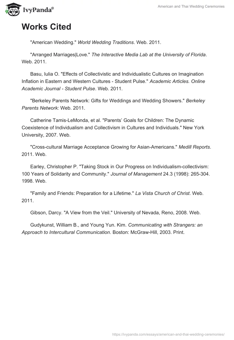 American and Thai Wedding Ceremonies. Page 5