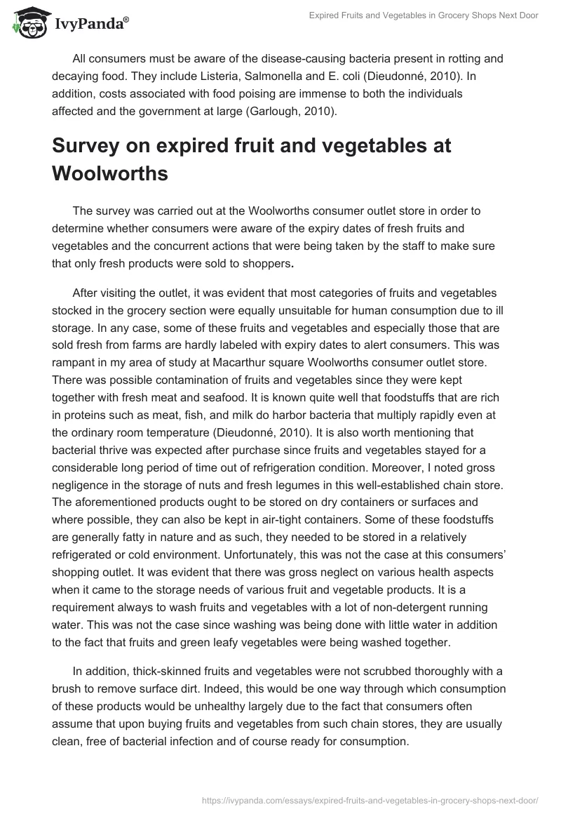 Expired Fruits and Vegetables in Grocery Shops Next Door. Page 2