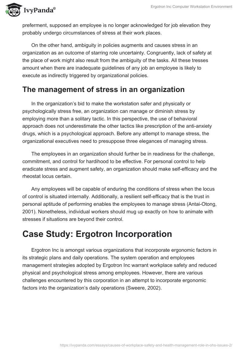 Ergotron Inc Computer Workstation Environment. Page 4