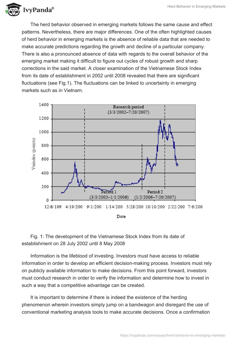 Herd Behavior in Emerging Markets. Page 2
