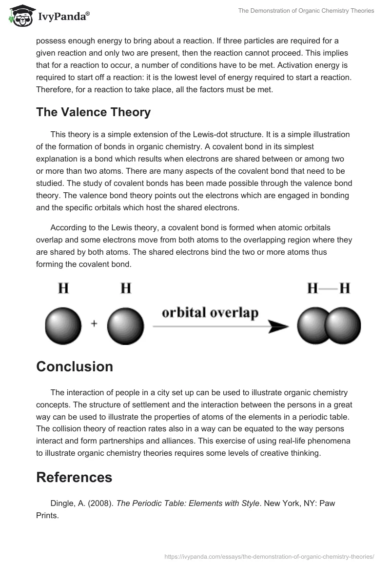 The Demonstration of Organic Chemistry Theories. Page 4