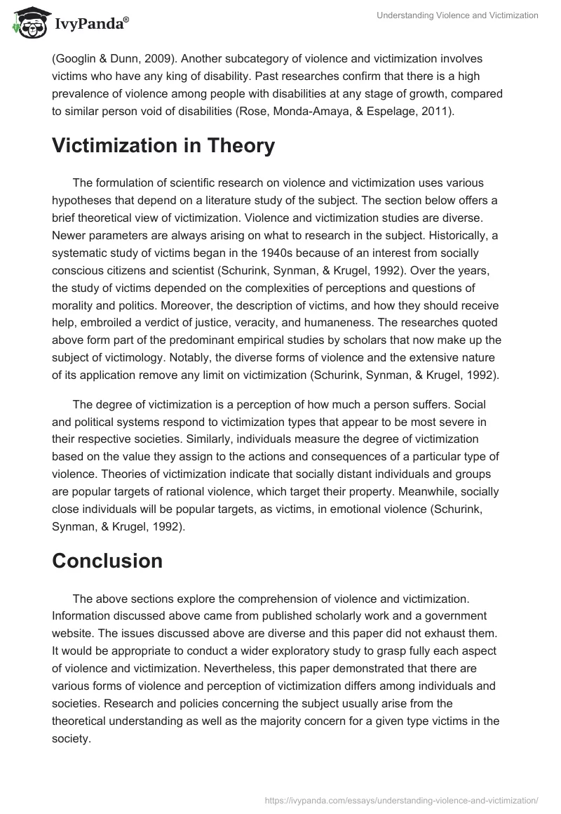 Understanding Violence and Victimization. Page 3
