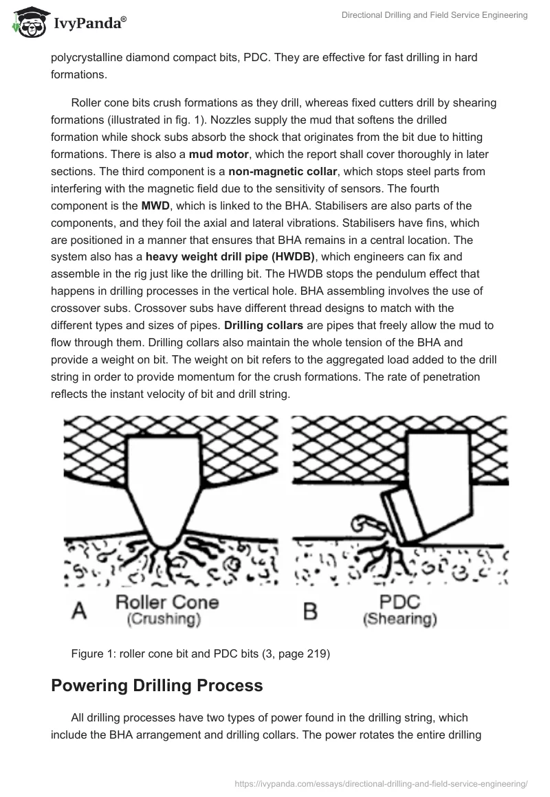 Directional Drilling and Field Service Engineering. Page 5