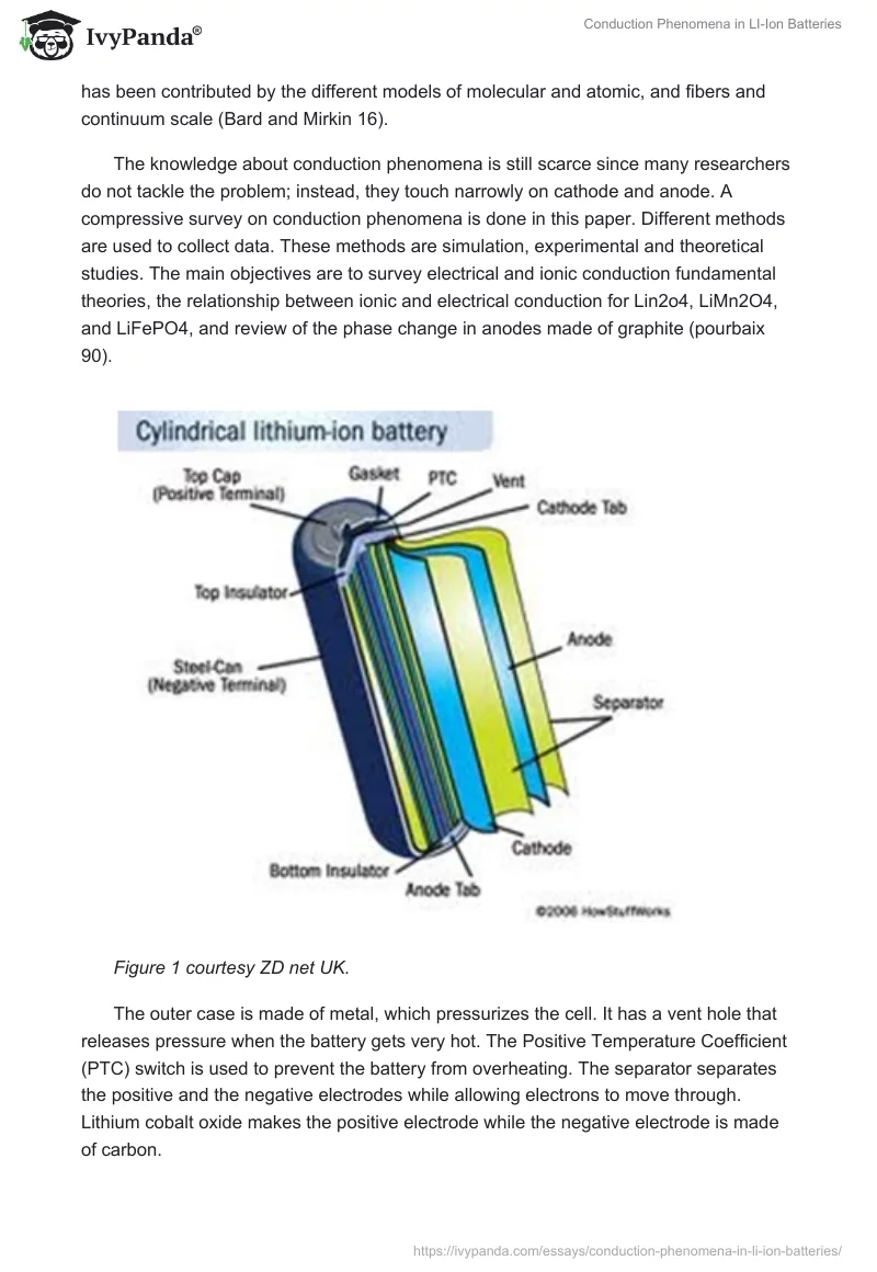 Conduction Phenomena in LI-Ion Batteries. Page 2