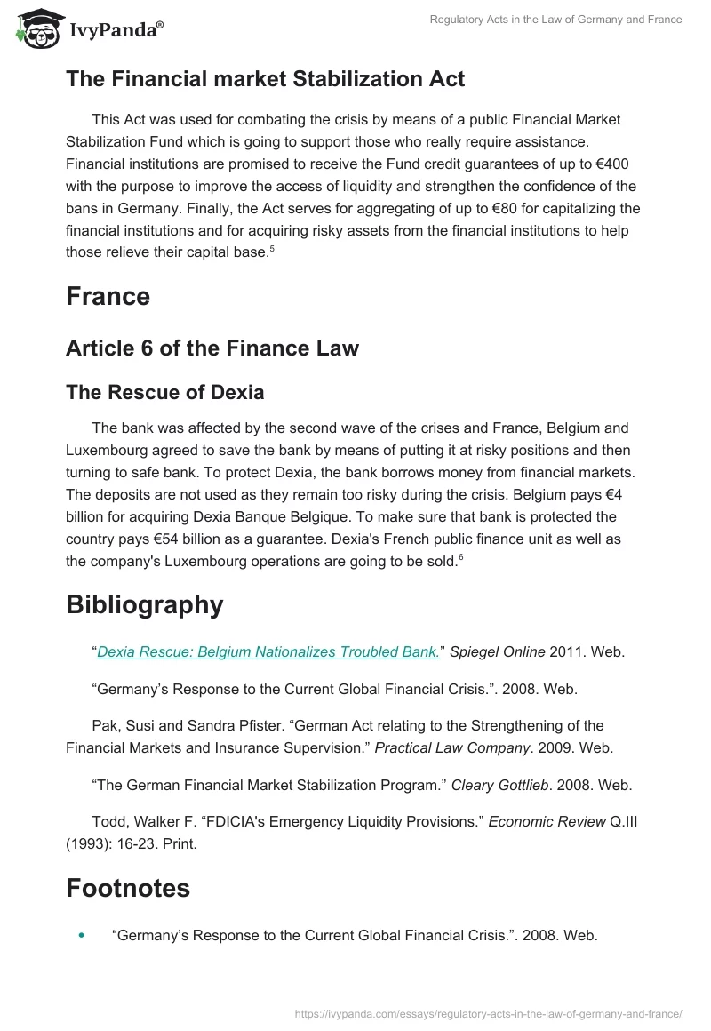 Regulatory Acts in the Law of Germany and France. Page 2