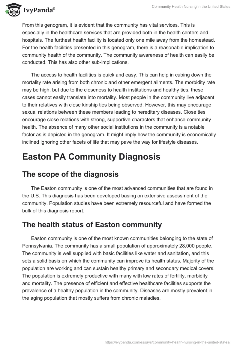 Community Health Nursing in the United States. Page 5