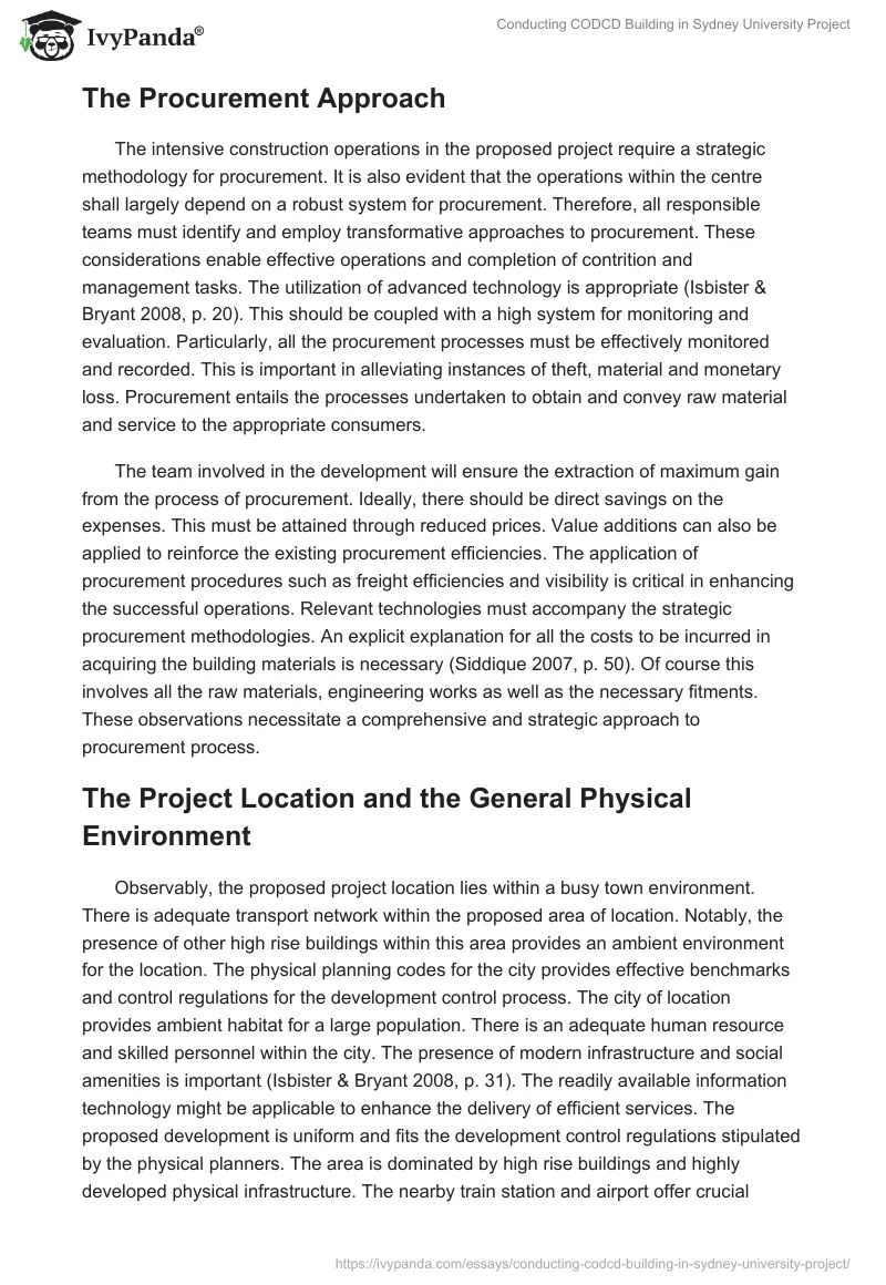 Conducting CODCD Building in Sydney University Project. Page 4