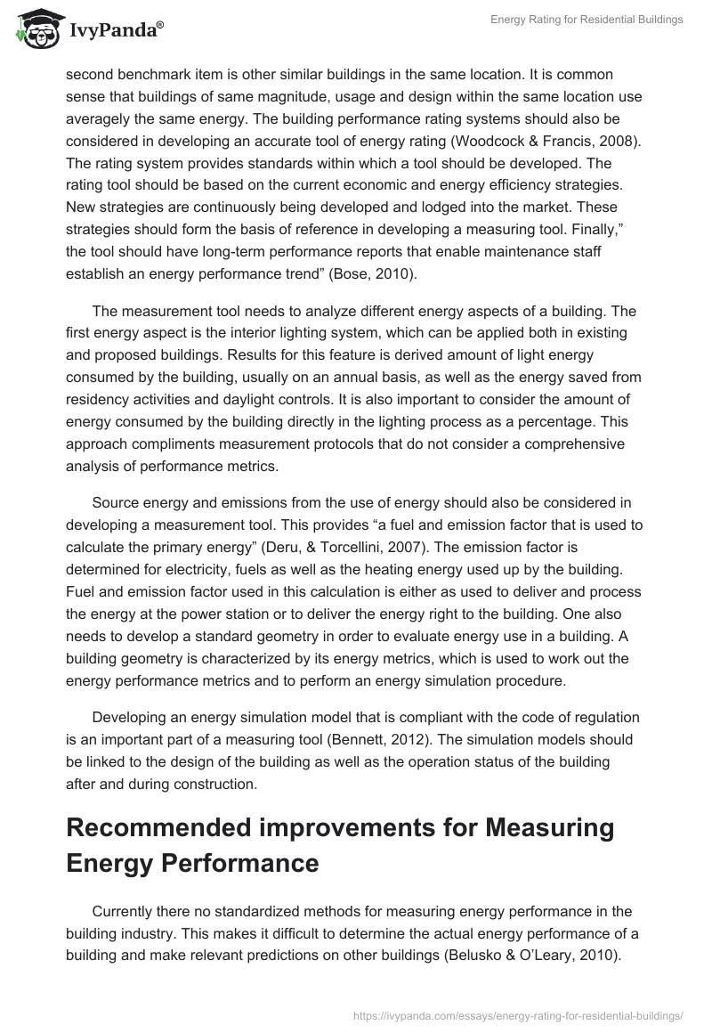 Energy Rating for Residential Buildings. Page 5