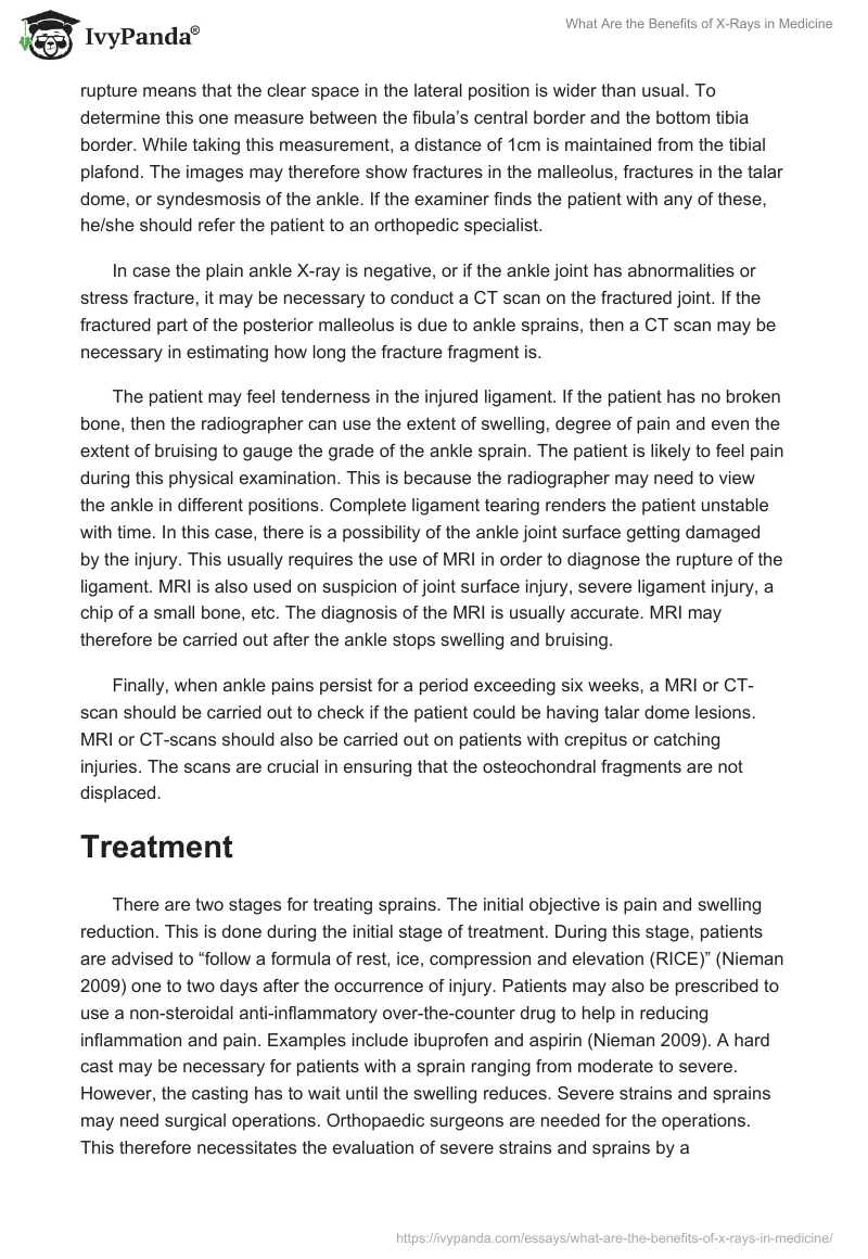 What Are the Benefits of X-Rays in Medicine. Page 4