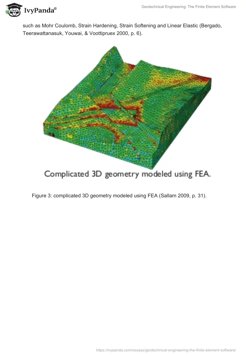Geotechnical Engineering: The Finite Element Software. Page 3