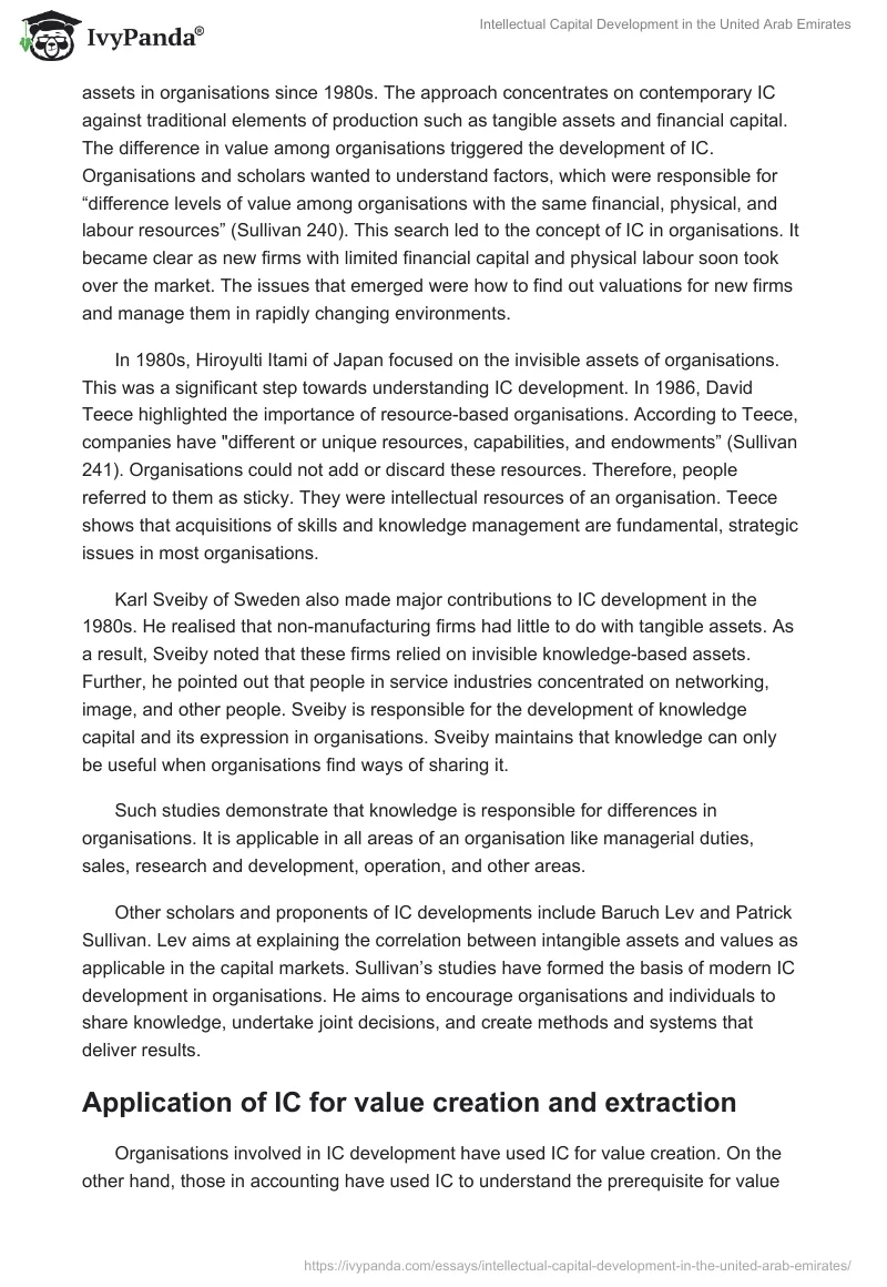 Intellectual Capital Development in the United Arab Emirates. Page 4