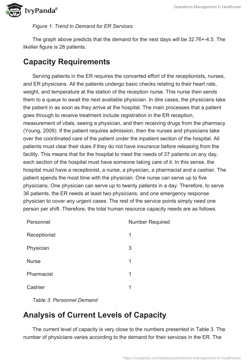 Operations Management in Healthcare. Page 4