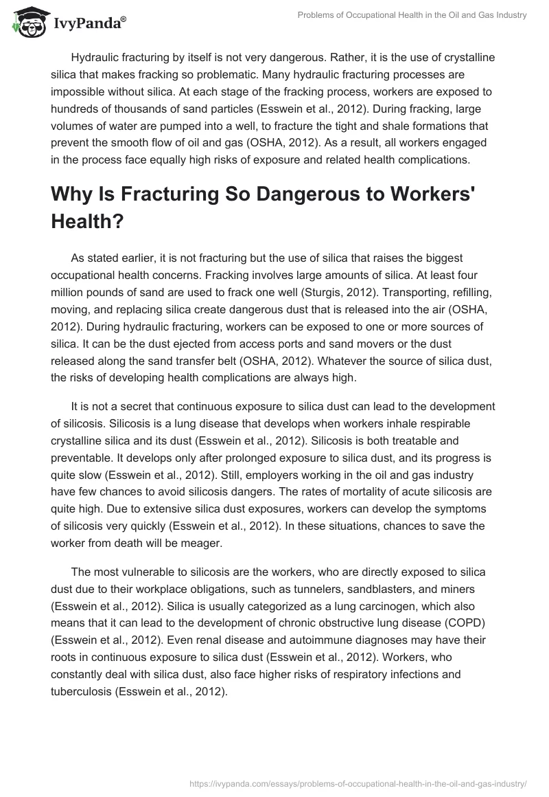 Problems of Occupational Health in the Oil and Gas Industry. Page 2