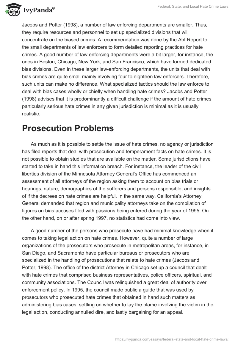 Federal, State, and Local Hate Crime Laws. Page 2