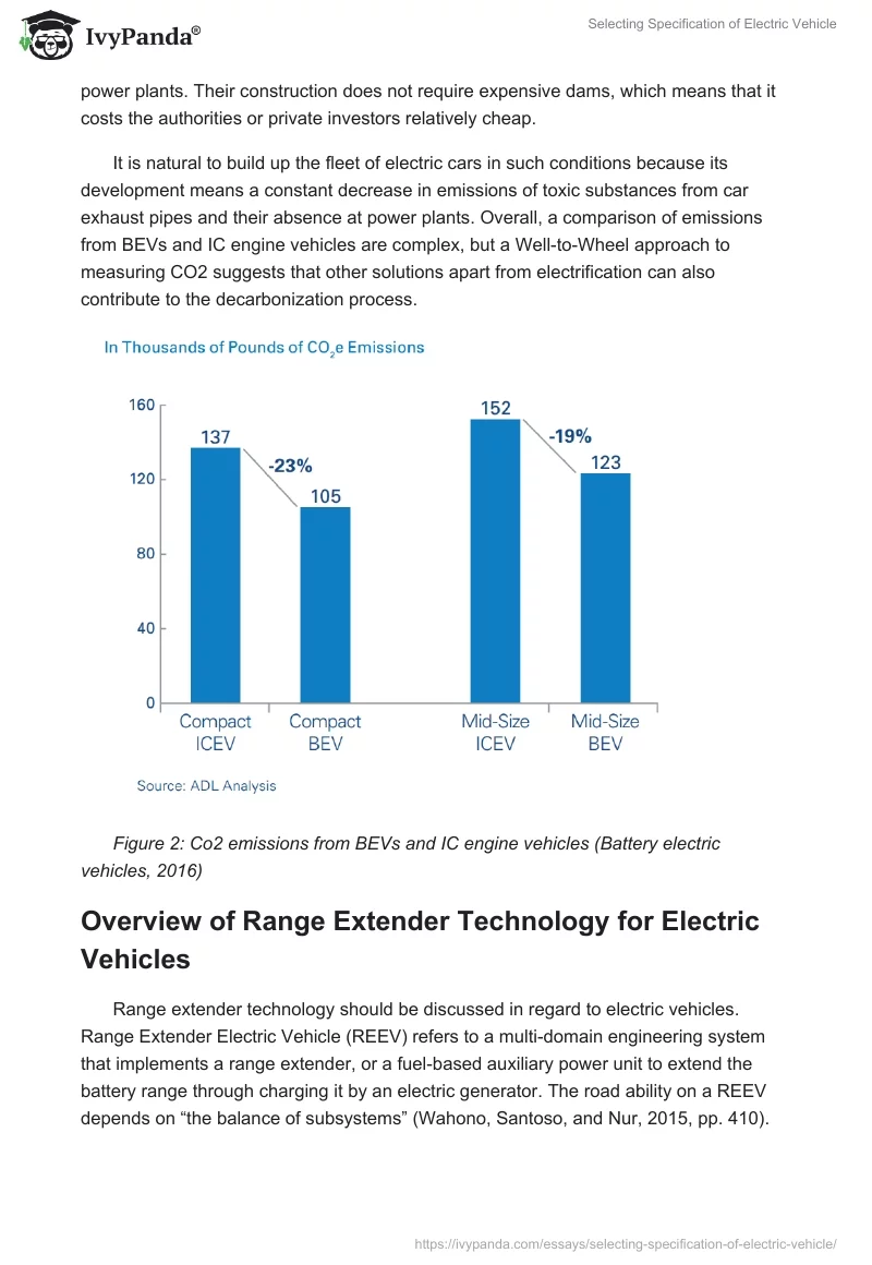 Selecting Specification of Electric Vehicle. Page 5