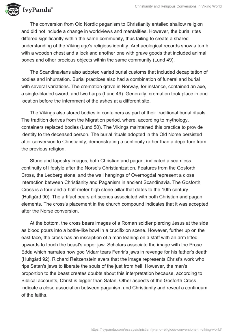 Christianity and Religious Conversions in Viking World. Page 2