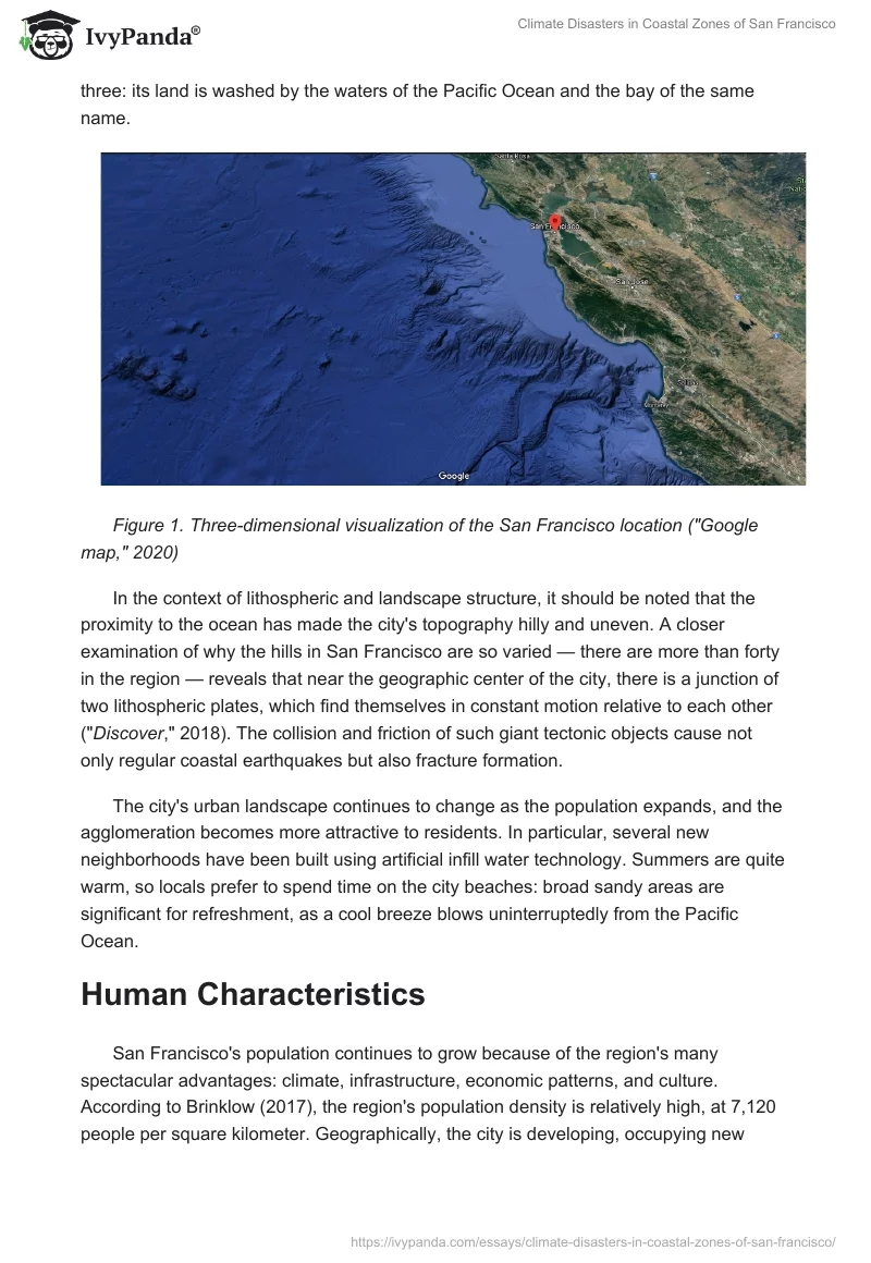 Climate Disasters in Coastal Zones of San Francisco. Page 2