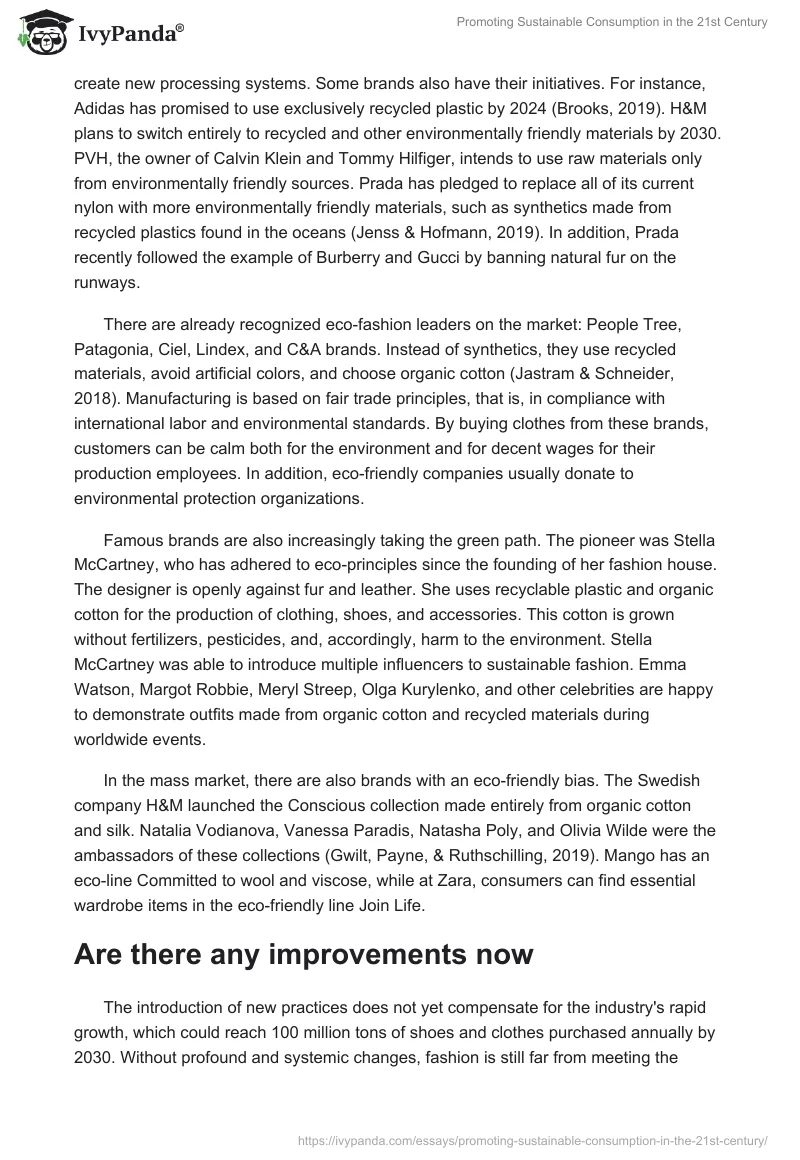 Promoting Sustainable Consumption in the 21st Century. Page 4