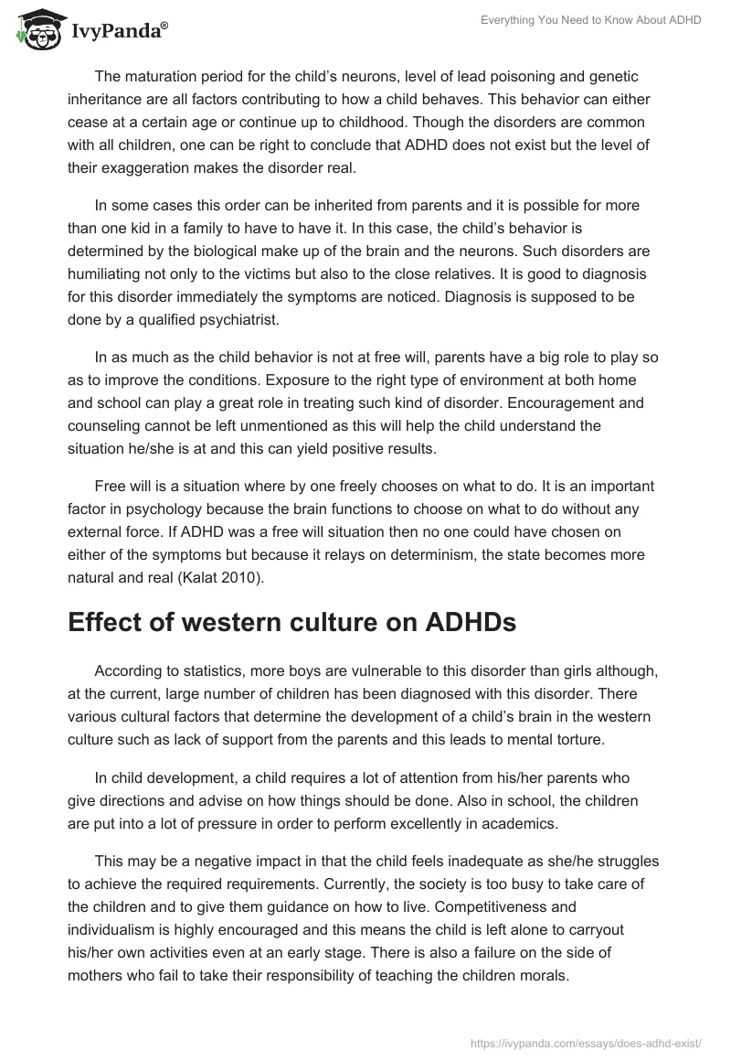 Everything You Need to Know About ADHD. Page 2