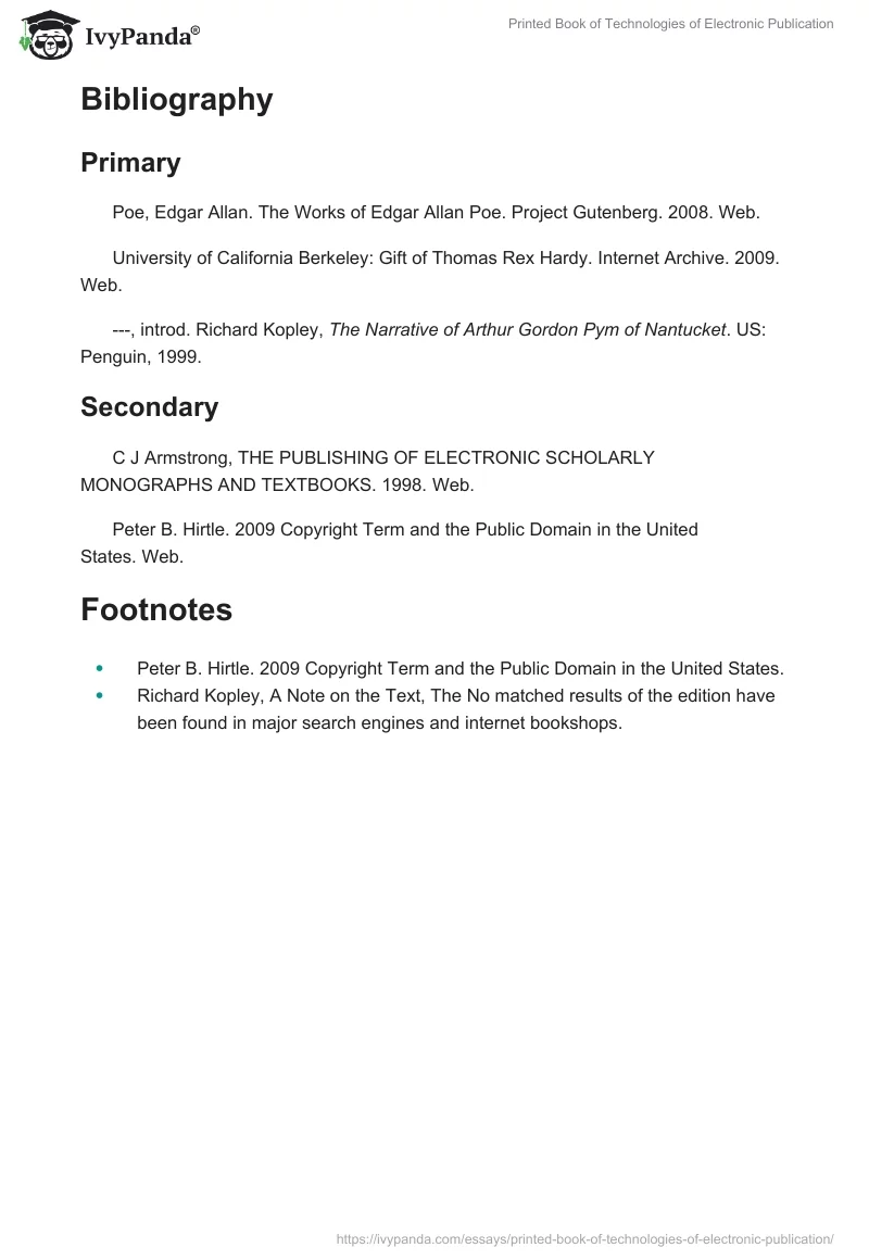 Printed Book of Technologies of Electronic Publication. Page 4