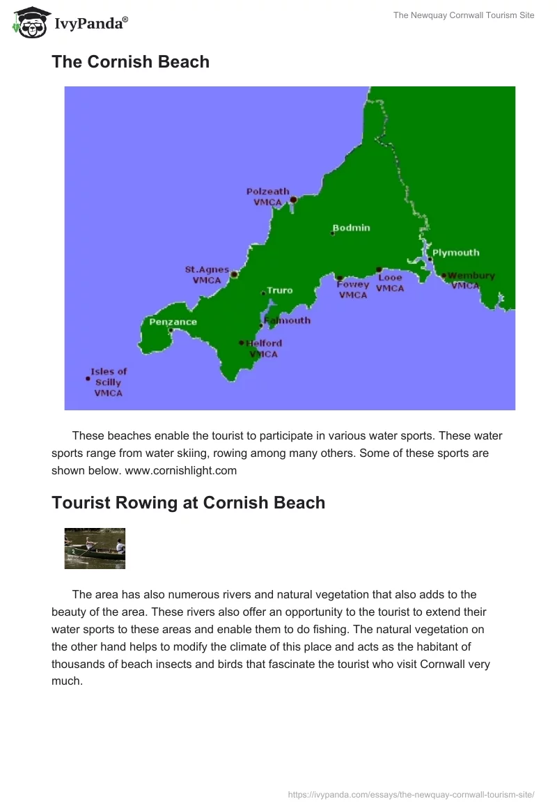 The Newquay Cornwall Tourism Site. Page 4