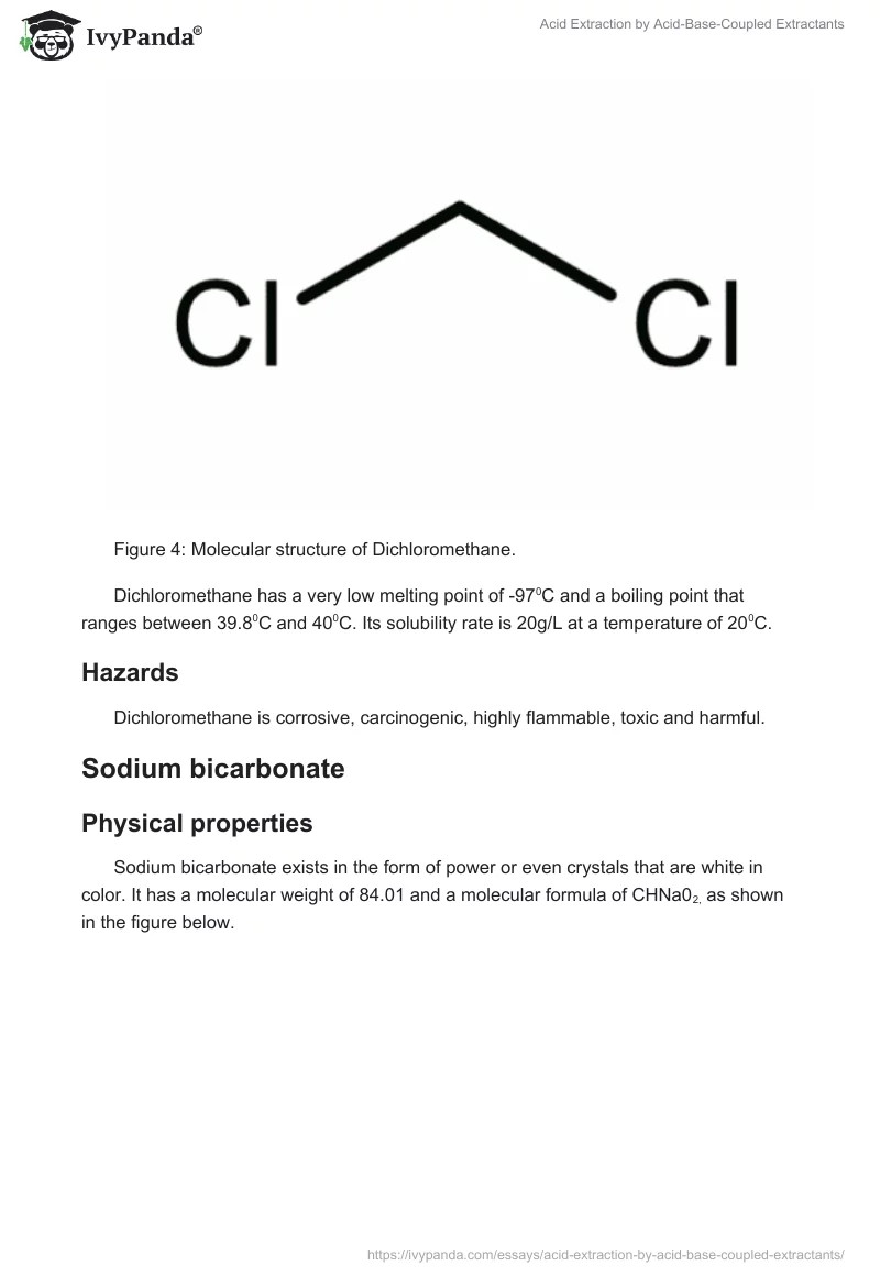 Acid Extraction by Acid-Base-Coupled Extractants. Page 5