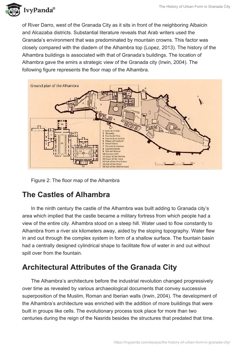 The History of Urban Form in Granada City. Page 4