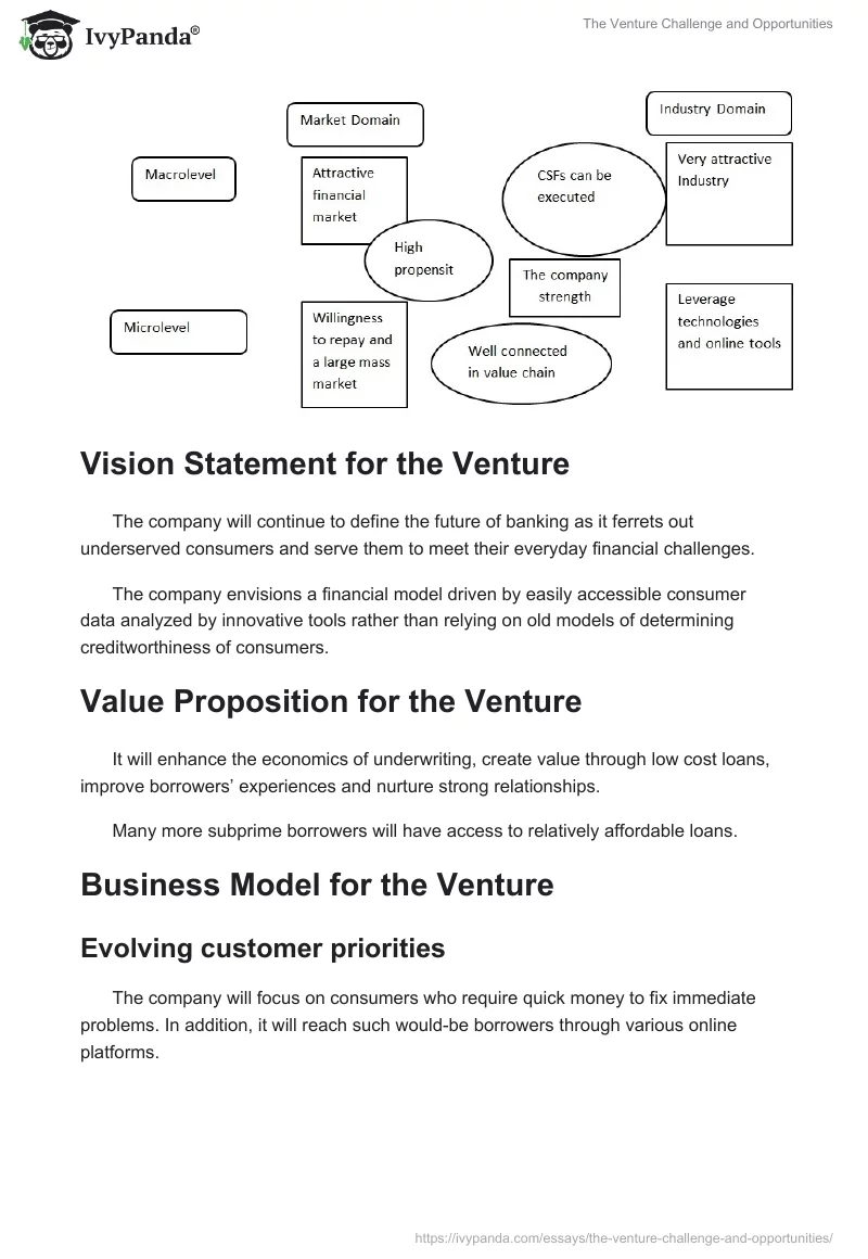 The Venture Challenge and Opportunities. Page 5