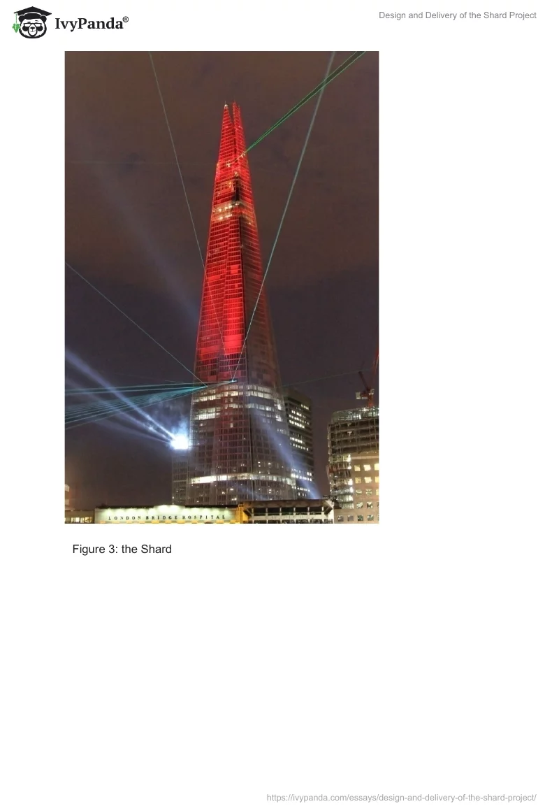 Design and Delivery of the Shard Project. Page 4