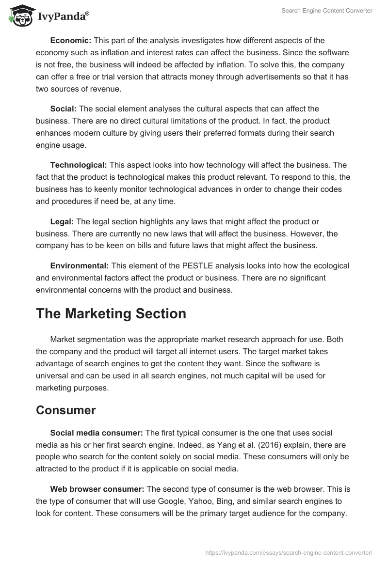 Search Engine Content Converter. Page 4