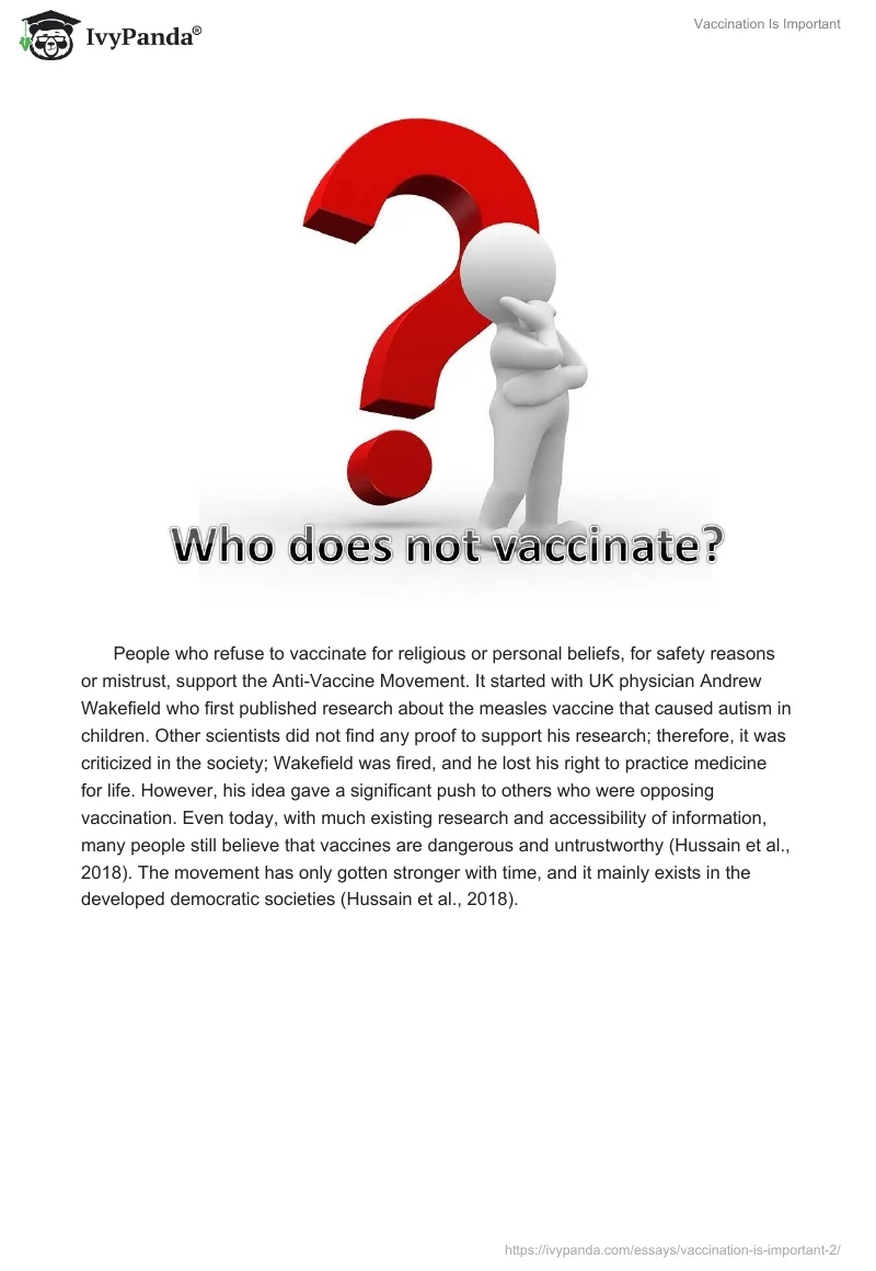Vaccination Is Important. Page 4