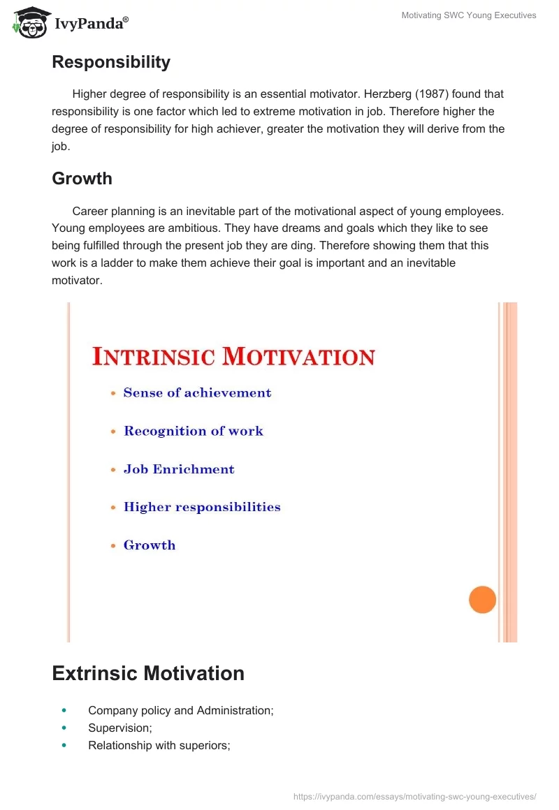 Motivating SWC Young Executives. Page 2
