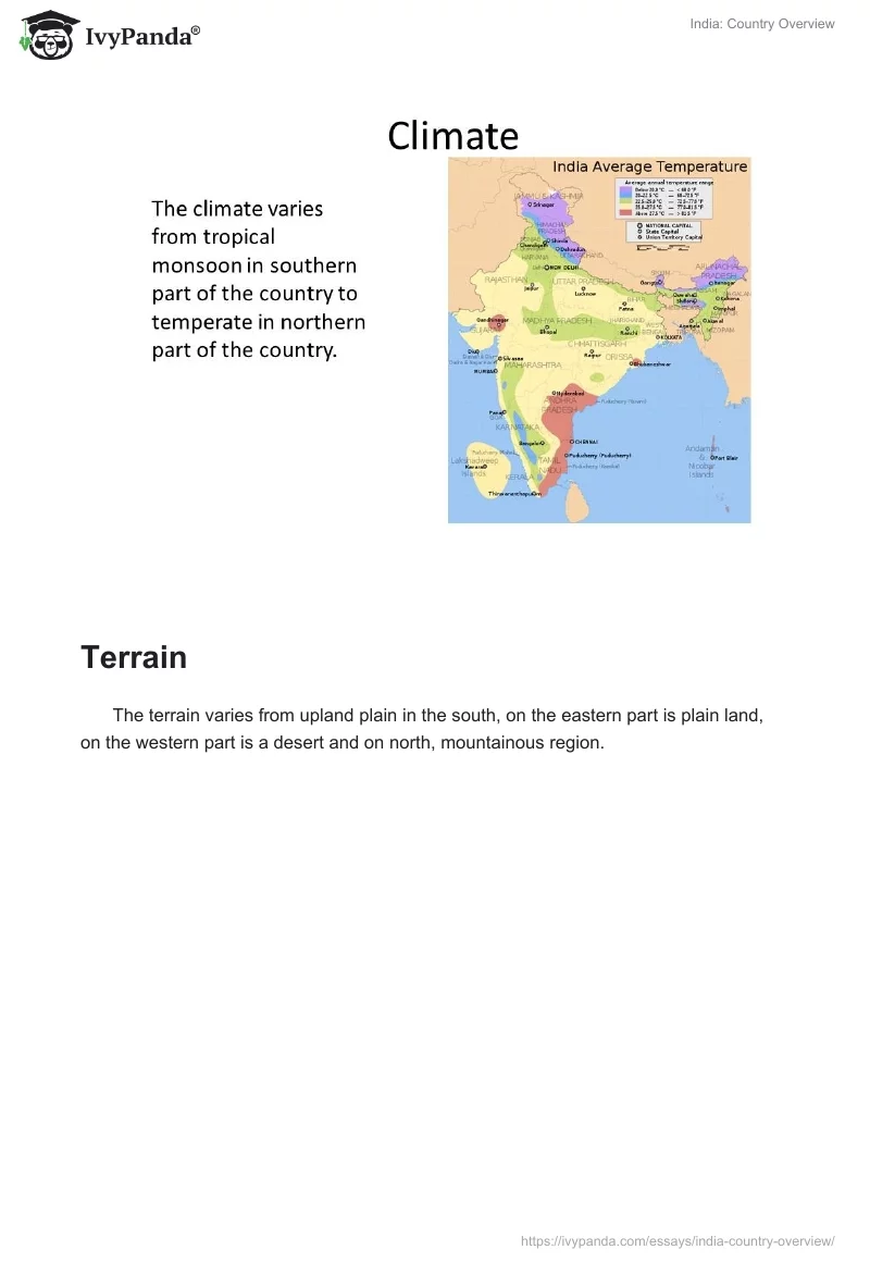 India: Country Overview. Page 3
