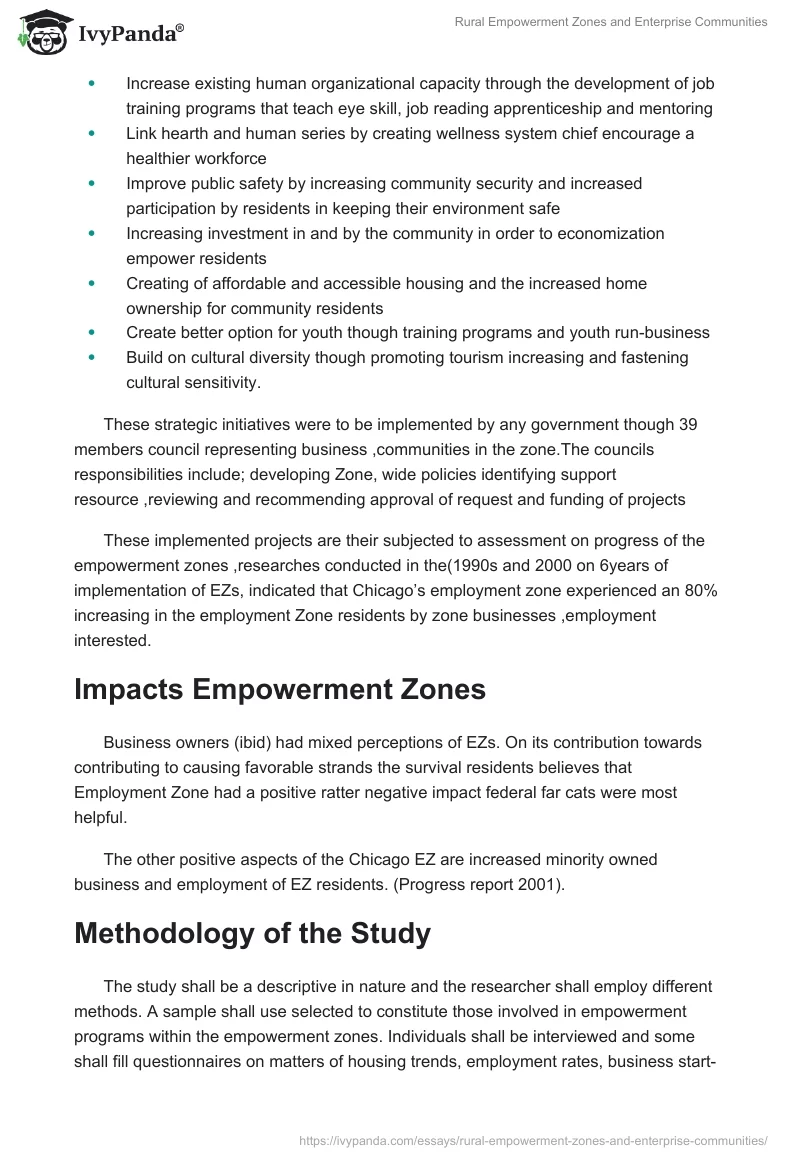 Rural Empowerment Zones and Enterprise Communities. Page 5
