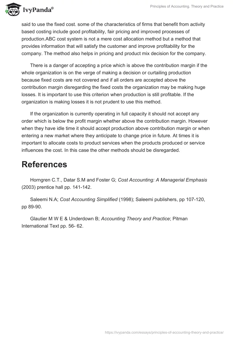 Principles of Accounting. Theory and Practice. Page 3