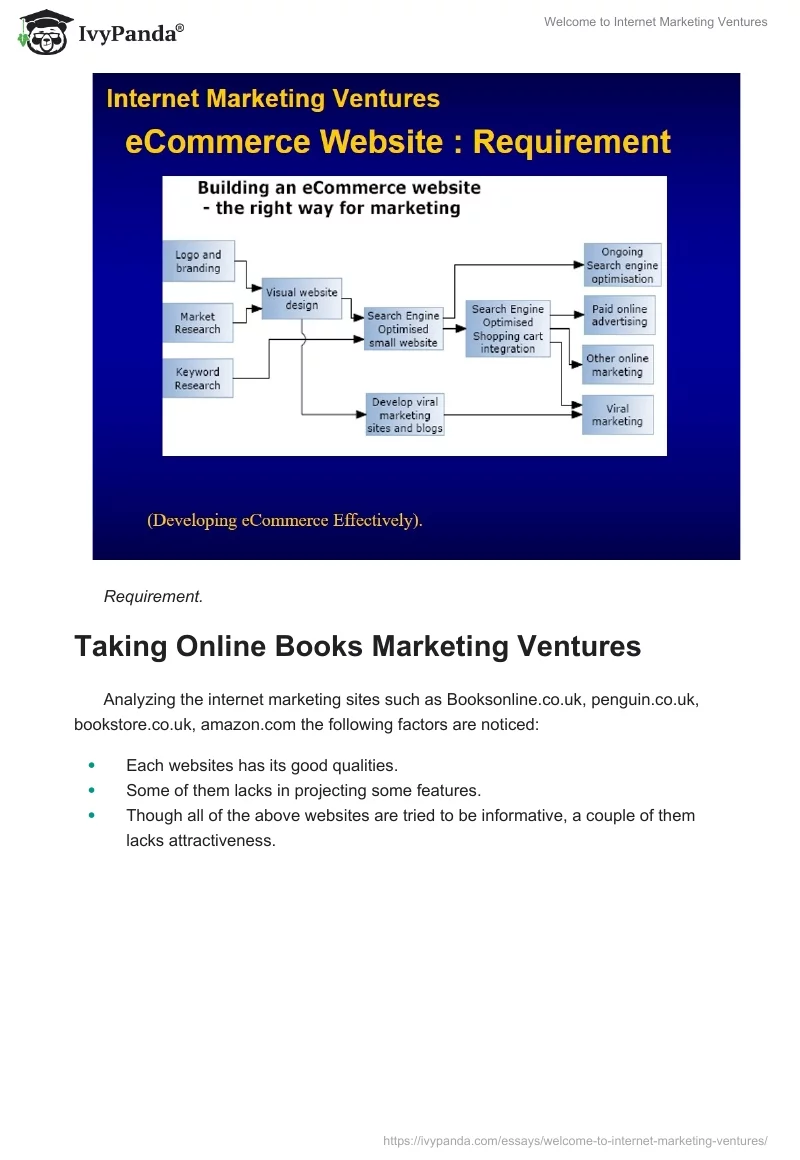 Welcome to Internet Marketing Ventures. Page 5
