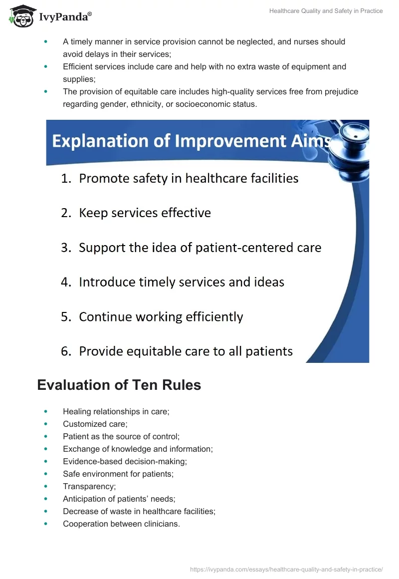 Healthcare Quality and Safety in Practice. Page 4
