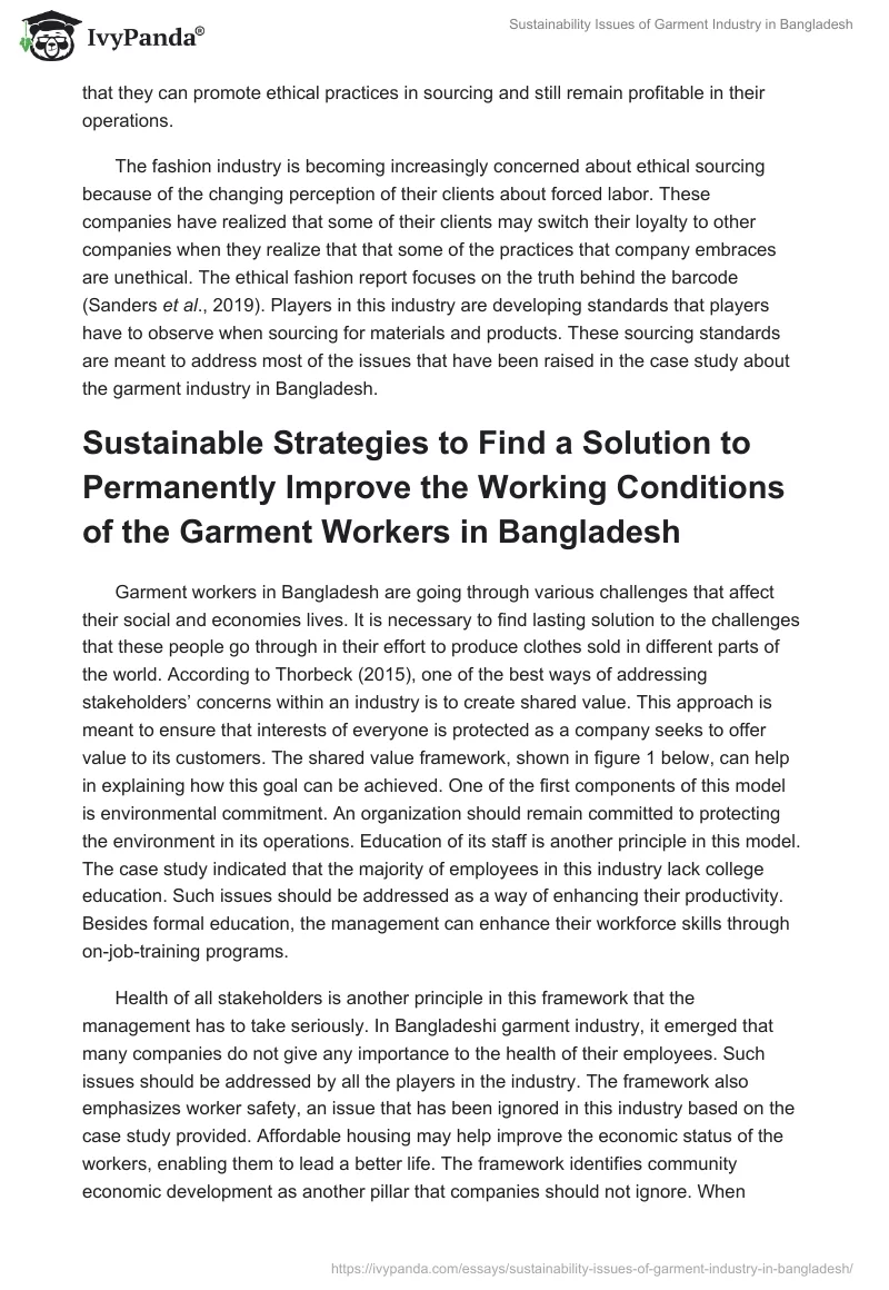 Sustainability Issues of Garment Industry in Bangladesh. Page 5