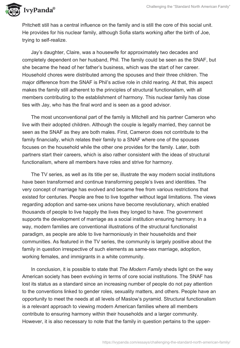 Challenging the “Standard North American Family”. Page 2