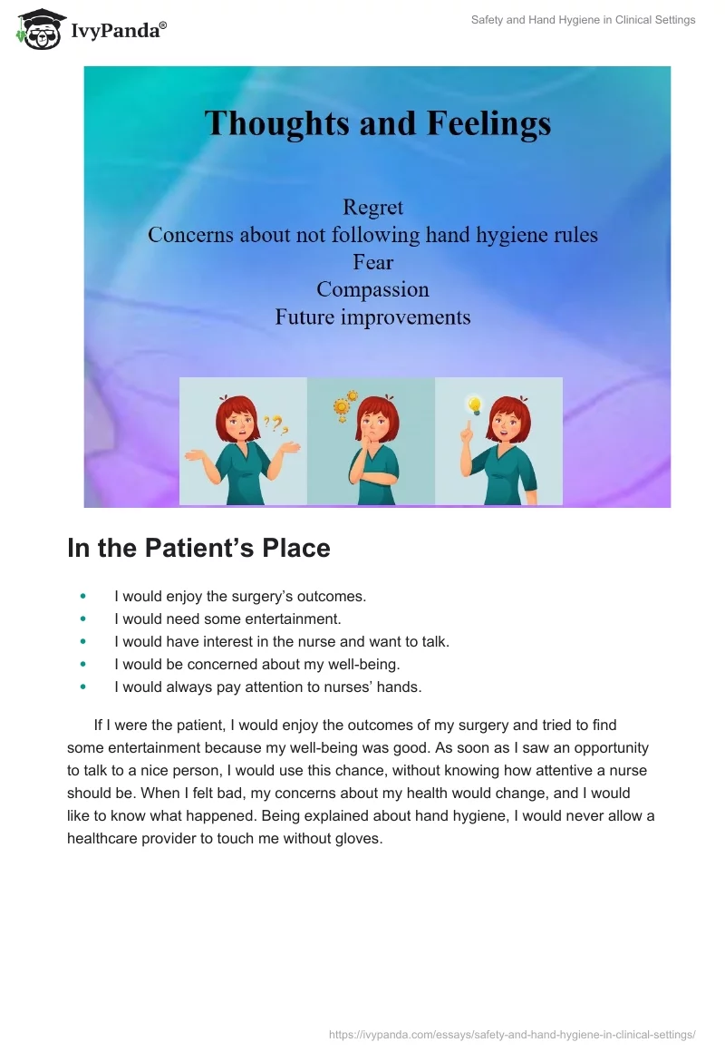 Safety and Hand Hygiene in Clinical Settings. Page 4