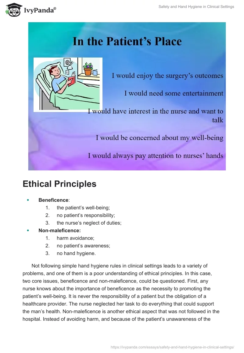 Safety and Hand Hygiene in Clinical Settings. Page 5