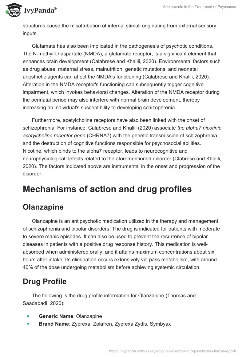 Aripiprazole in the Treatment of Psychoses. Page 2