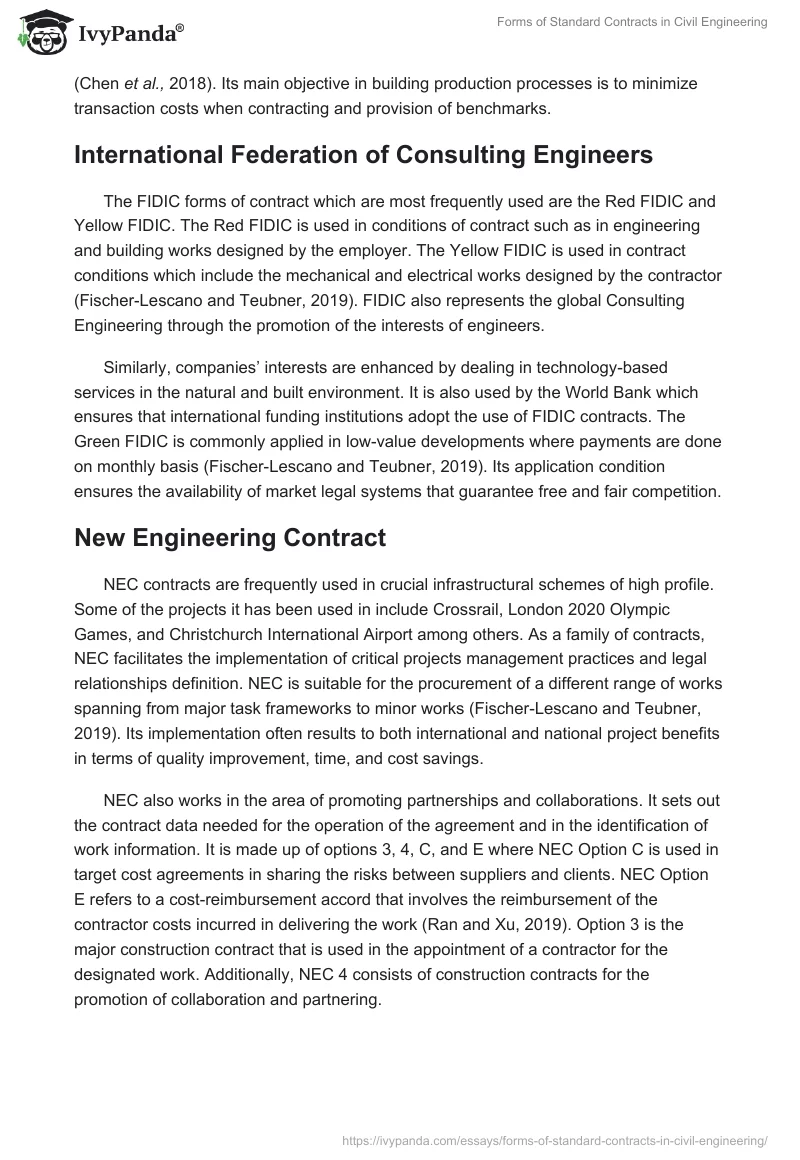 Forms of Standard Contracts in Civil Engineering. Page 3